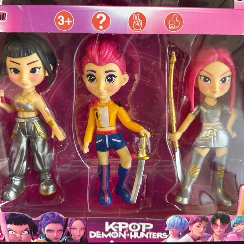 KPOP Demon Hunters Doll Trio Set